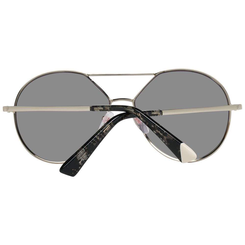 Sonnenbrille aus Goldmetall