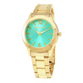 Gold Stainless Steel Dress Watch