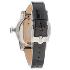 Black Leather Dress Watch