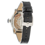 Black Leather Dress Watch