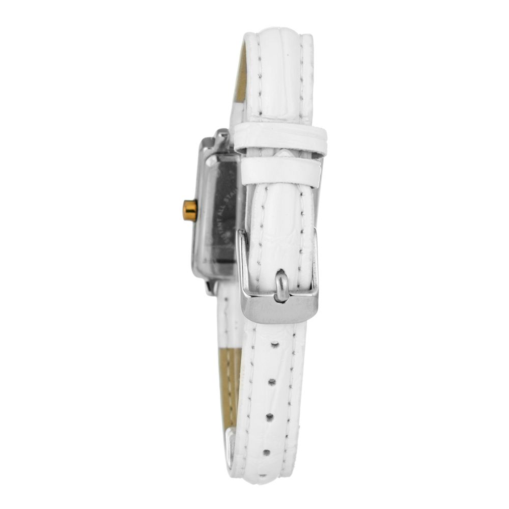 Multicolor Leather Dress Watch