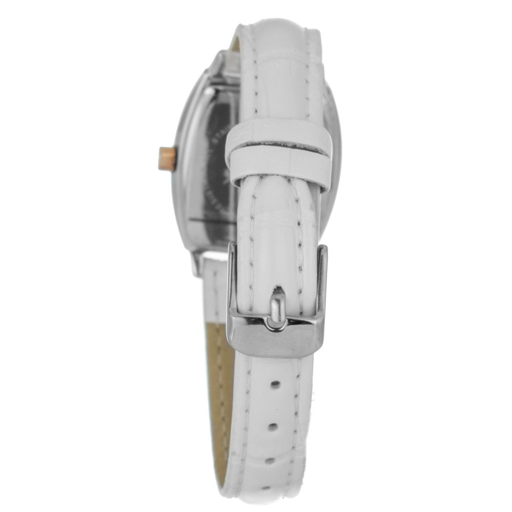 Mehrfarbige Lederarmbanduhr