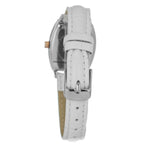 Mehrfarbige Lederarmbanduhr
