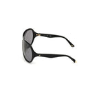 Schwarze Sonnenbrille aus Kunststoff