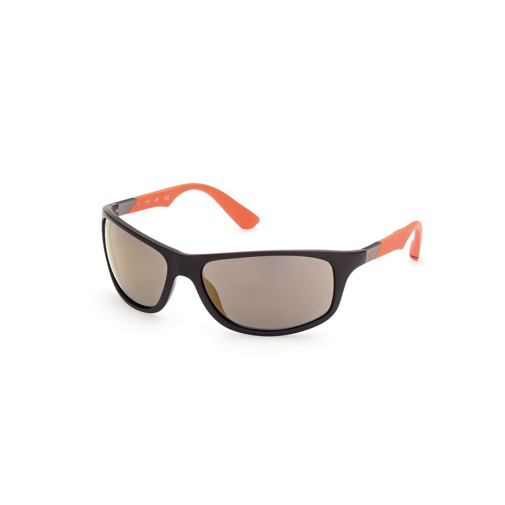 Occhiali da sole in acetato nero