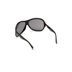 Schwarze Sonnenbrille aus Kunststoff