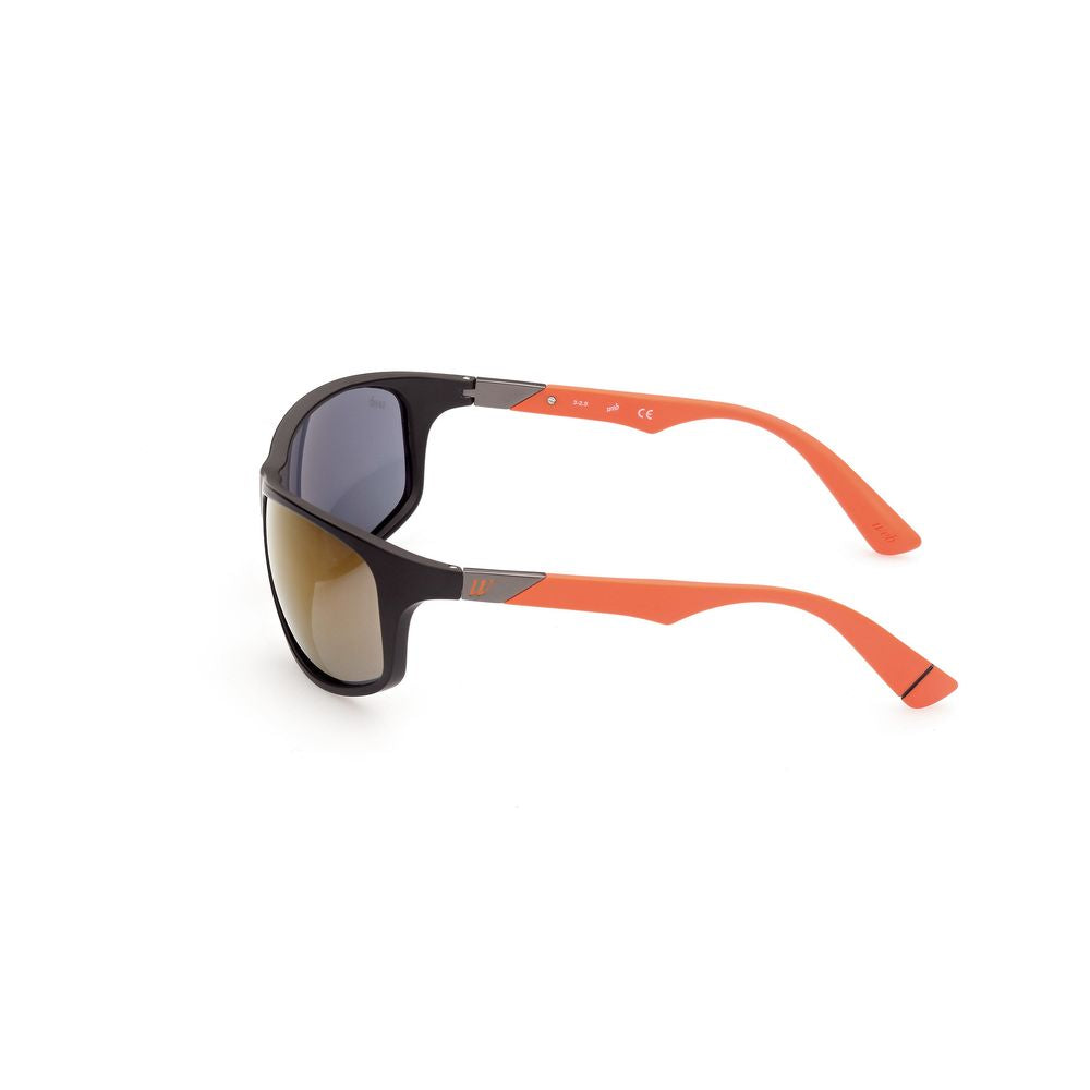 Occhiali da sole in acetato nero