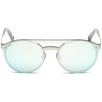Transparent Metal Sunglasses