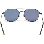 Transparente Metallsonnenbrille