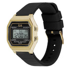 Orologio digitale in plastica nera