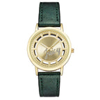 Bicolor Plastic Dress Watch