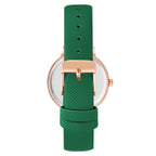Bicolor Plastic Dress Watch