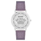 Purple Plastic Dress Watch