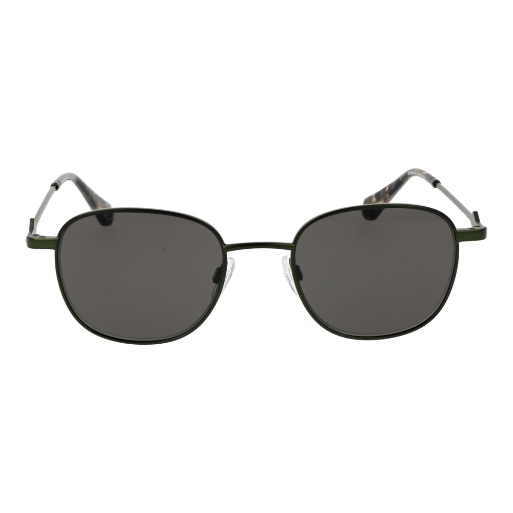 Zweifarbige Metallsonnenbrille