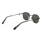 Zweifarbige Metallsonnenbrille
