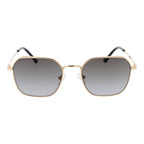 Rose Gold Metal Sunglasses