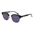 Sonnenbrille aus schwarzem Metall