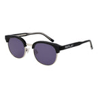 Sonnenbrille aus schwarzem Metall