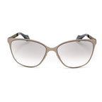 Sonnenbrille aus silbernem Metall