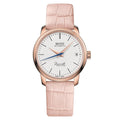 Multicolor Leather Dress Watch