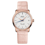 Multicolor Leather Dress Watch