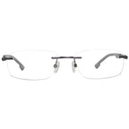 Graue Metallbrille