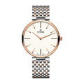 Gray Stainless Steel Dress Watch
