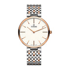 Gray Stainless Steel Dress Watch