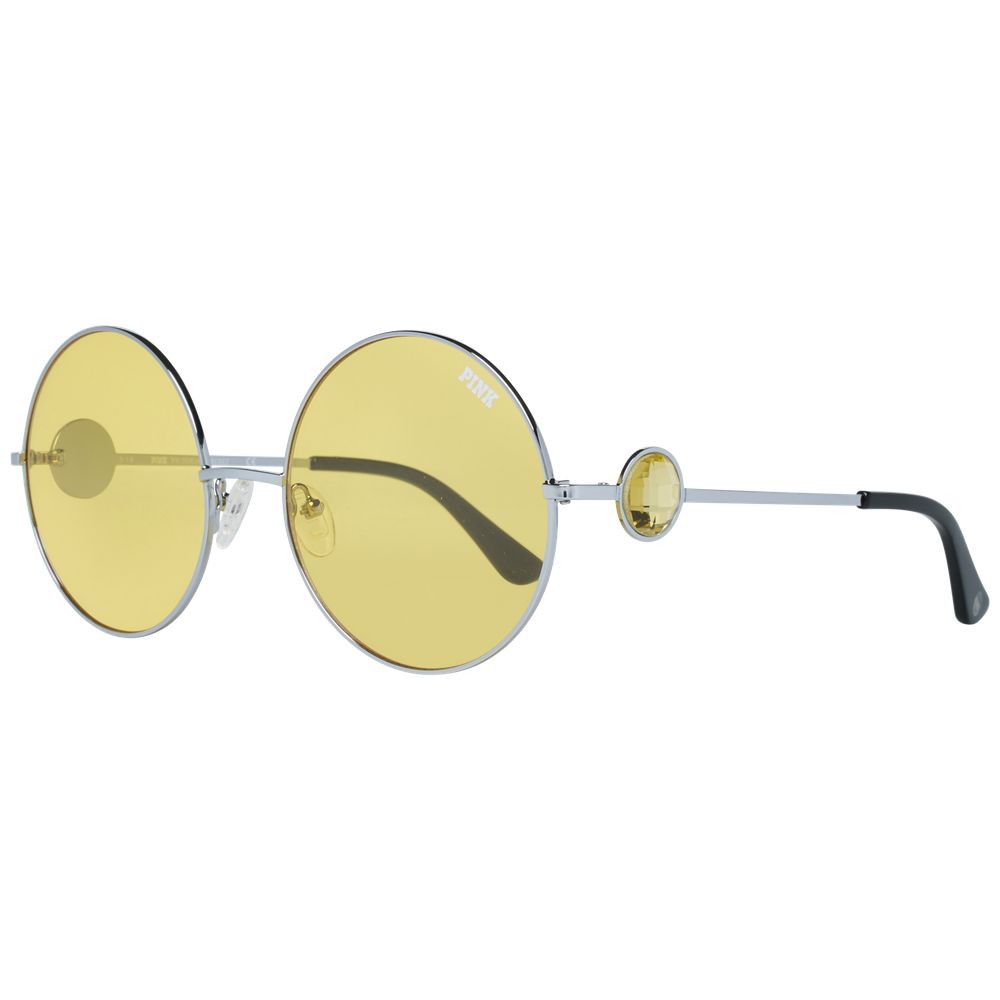 Silberne Sonnenbrille aus Metall