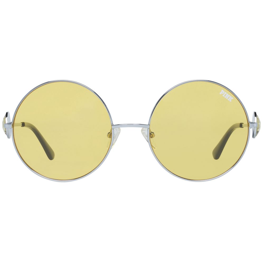Silberne Sonnenbrille aus Metall