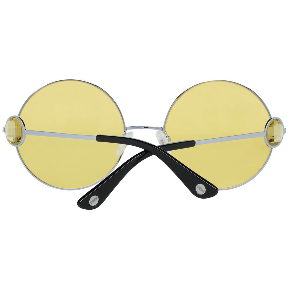 Silberne Sonnenbrille aus Metall