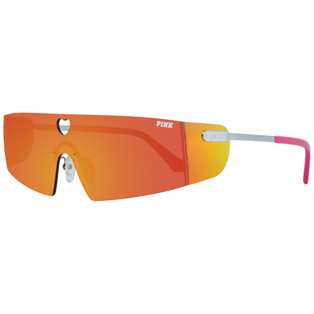 Sonnenbrille aus silbernem Metall