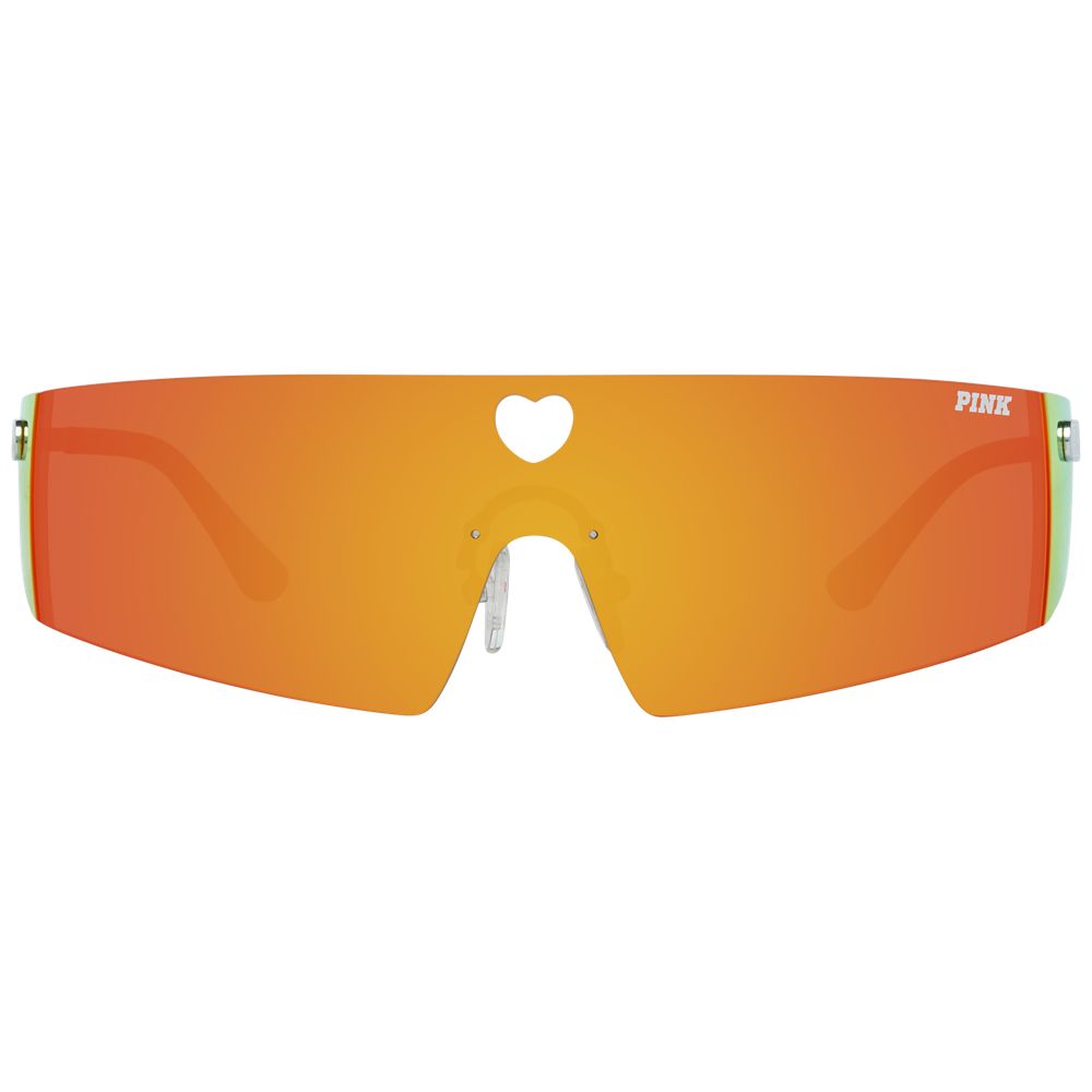 Sonnenbrille aus silbernem Metall