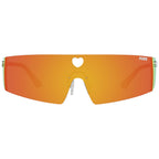 Sonnenbrille aus silbernem Metall