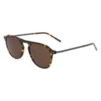 Occhiali da sole in acetato marrone