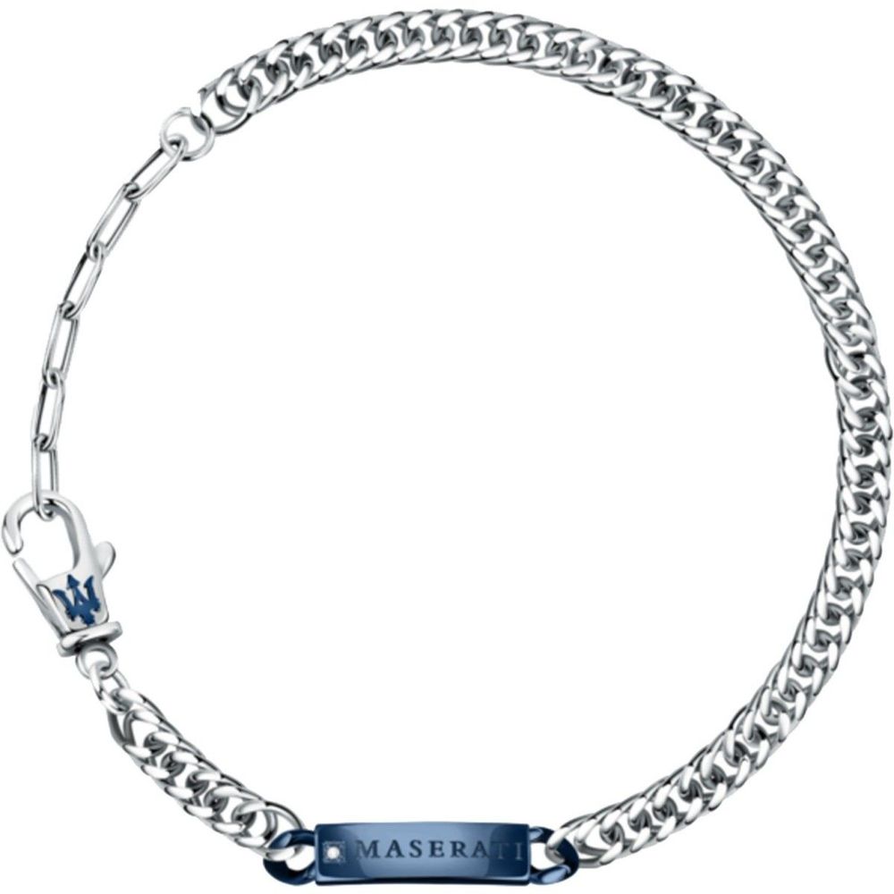 Graues Edelstahlarmband
