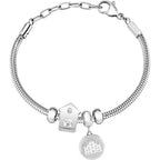 Gray Stainless Steel Bracelet