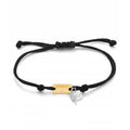Bracciale in nylon nero