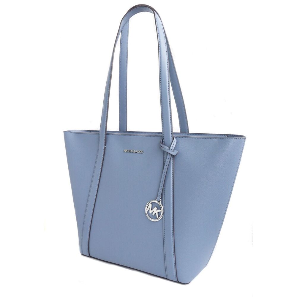 Borsa a tracolla in tela blu