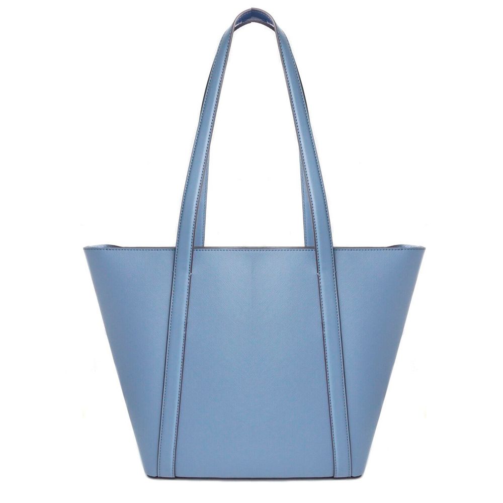 Borsa a tracolla in tela blu
