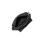 Black Canvas Crossbody Bag