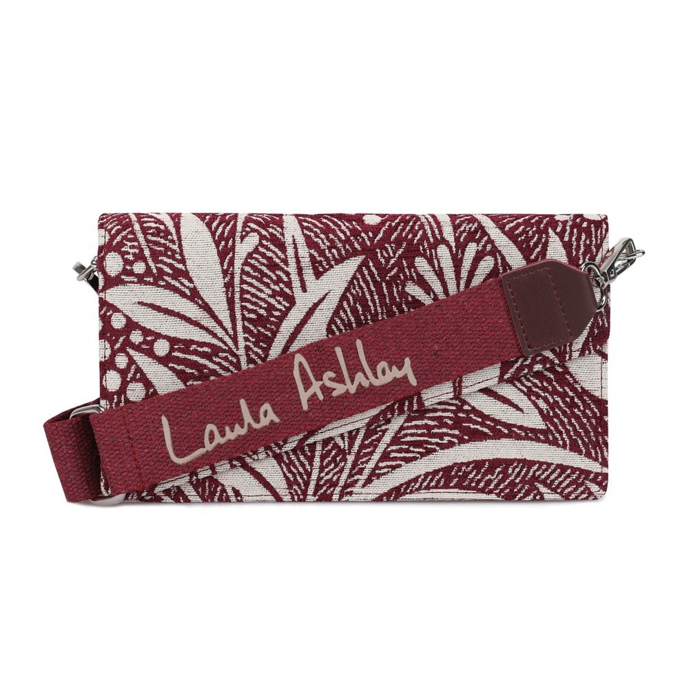 Handtasche aus grauem Stoff