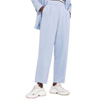 Blaue Elastanhose