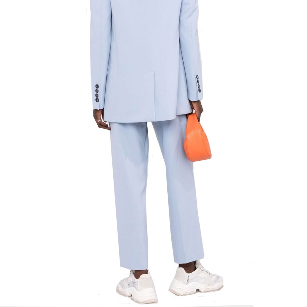Blaue Elastanhose