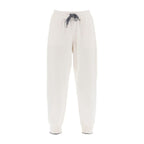 White Cashmere Casual Pants