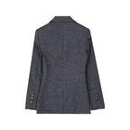 Gray Wool Blazer