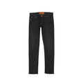 Slim Fit Jeans aus schwarzer Baumwolle