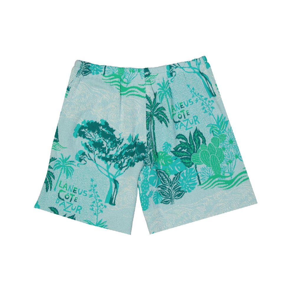 Bicolor-Shorts aus Baumwolle