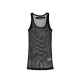 Schwarze Baumwoll-Tanktops