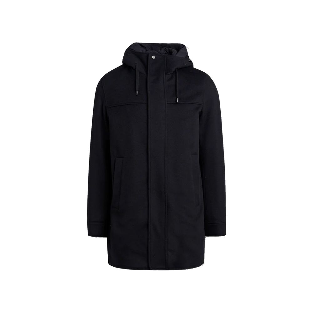 Black Cashmere Coat